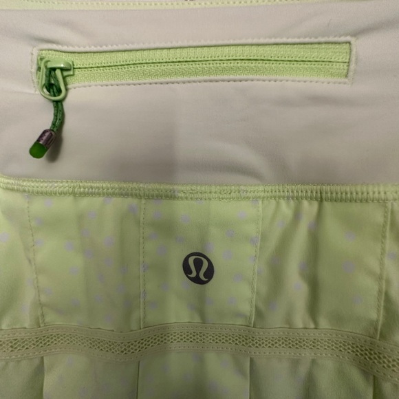 Lululemon Athletica Neon Green Mini Skirt - Picture 7 of 8